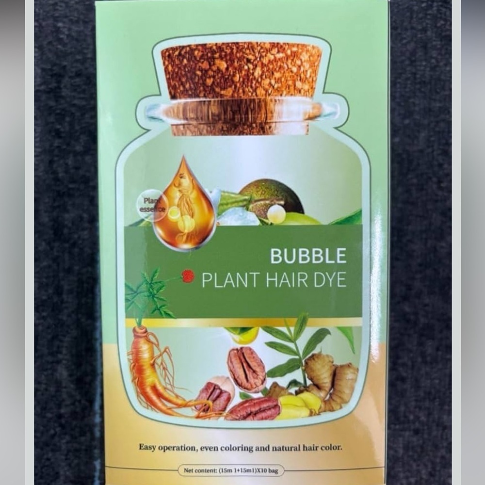 Bubble Plant Hair Dye